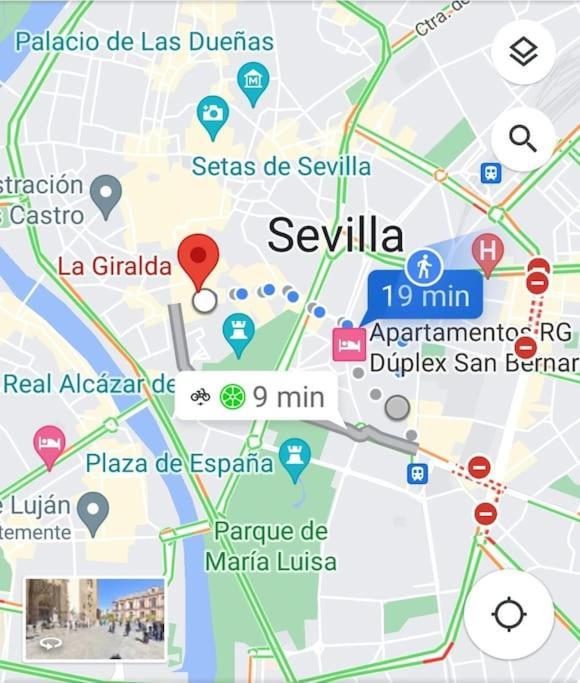 Apartamento Plaza De San Bernardo 4 Sevilla Bagian luar foto